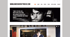 Desktop Screenshot of jamesbarrattmusic.com